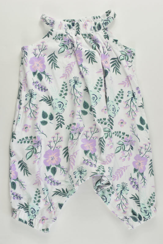 Baby Berry Size 00 (3-6 months) Floral Playsuit