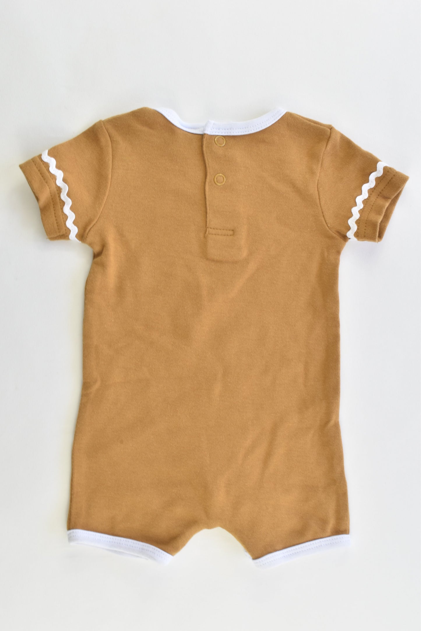 Baby Berry Size 000 (0-3 months) Gingerbread Man Romper