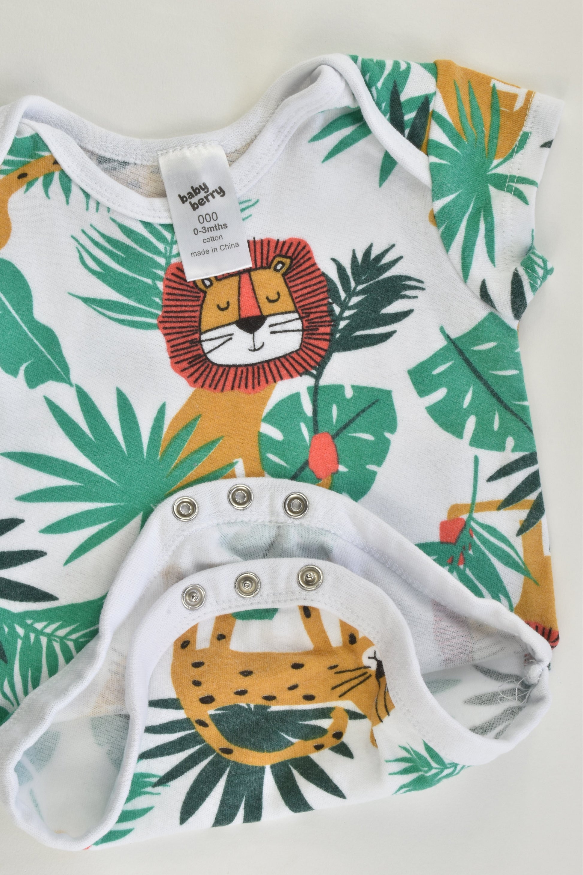 Baby Berry Size 000 Lion Bodysuit
