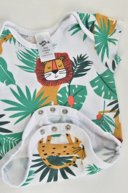 Baby Berry Size 000 Lion Bodysuit