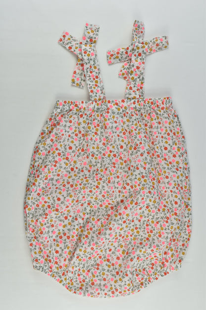 Baby Berry Size 1 (12-18 months) Floral Summer Romper
