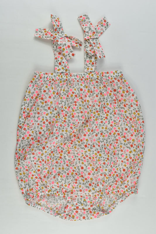 Baby Berry Size 1 (12-18 months) Floral Summer Romper