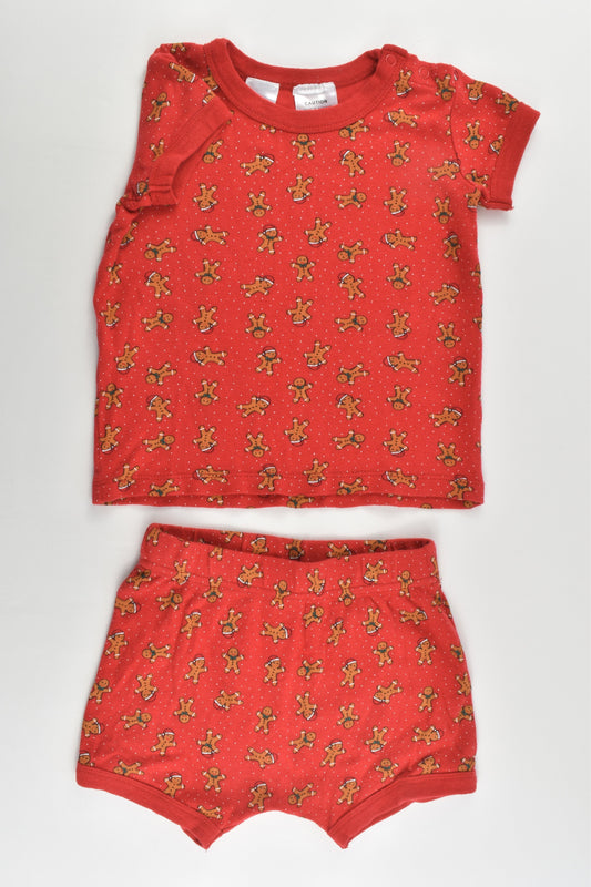 Baby Berry Size 1 Gingerbread Man Christmas Outfit
