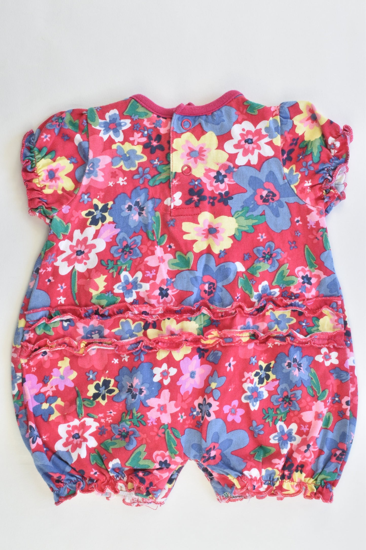 Baby Biz Size 000 Floral Romper