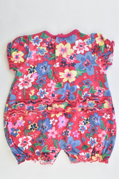 Baby Biz Size 000 Floral Romper