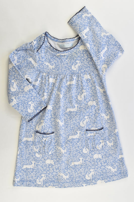 Baby Boden Size 12-18 months Animals Dress