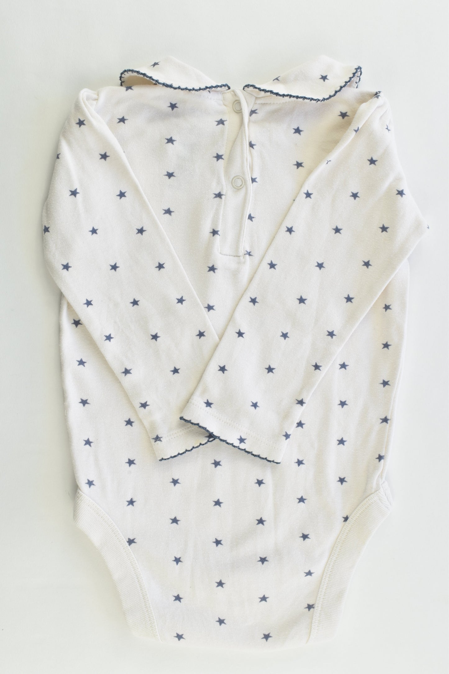 Baby Boden Size 12-18 months Stars Bodysuit