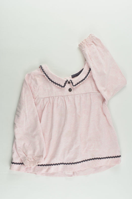 Baby Boden Size 2 (18-24 months) Collared Top
