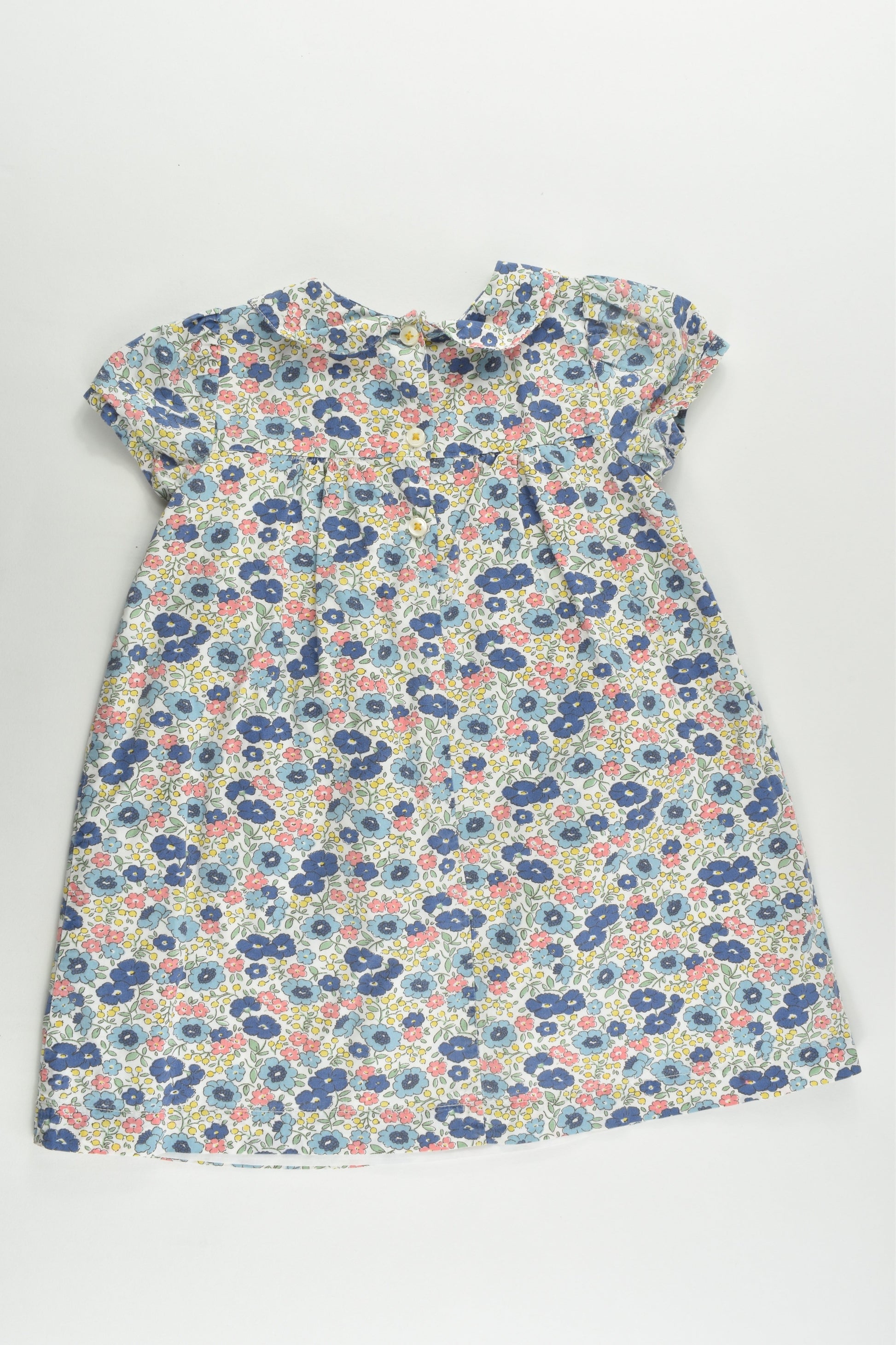 Baby Boden Size 2 (18-24 months) Liberty Print Lined Dress and Matching Bloomers