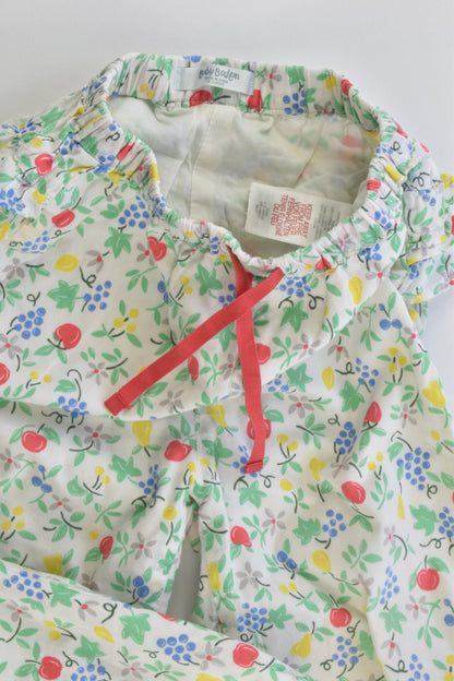 Baby Boden Size 2 (18-24 months) Lightweight Lined Pants with Ruffle at the Back