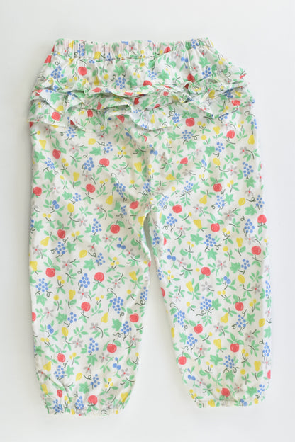 Baby Boden Size 2 (18-24 months) Lightweight Lined Pants with Ruffle at the Back