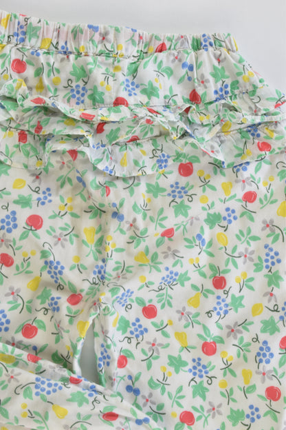 Baby Boden Size 2 (18-24 months) Lightweight Lined Pants with Ruffle at the Back