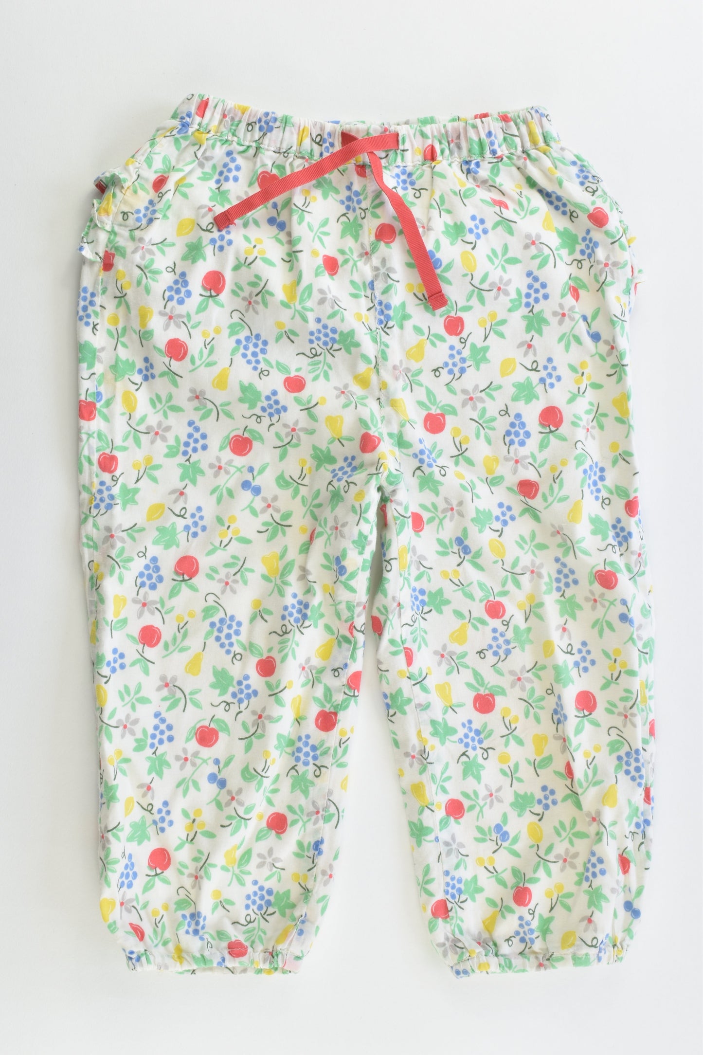 Baby Boden Size 2 (18-24 months) Lightweight Lined Pants with Ruffle at the Back