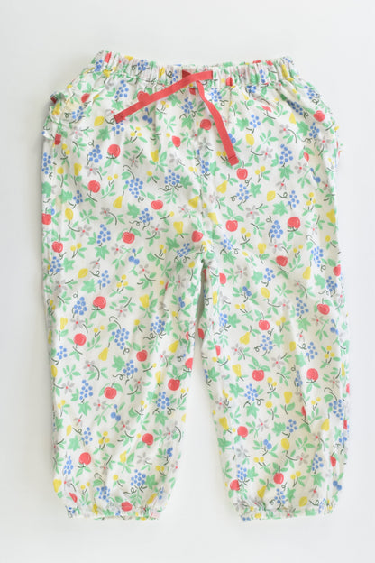 Baby Boden Size 2 (18-24 months) Lightweight Lined Pants with Ruffle at the Back