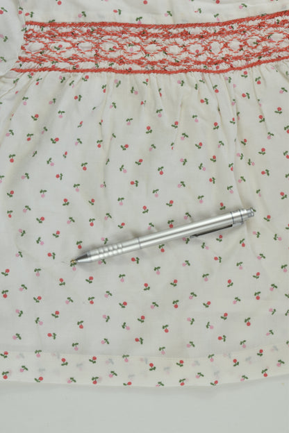 Baby Boden Size 2 (18-24 months) Lined Smocked Blouse