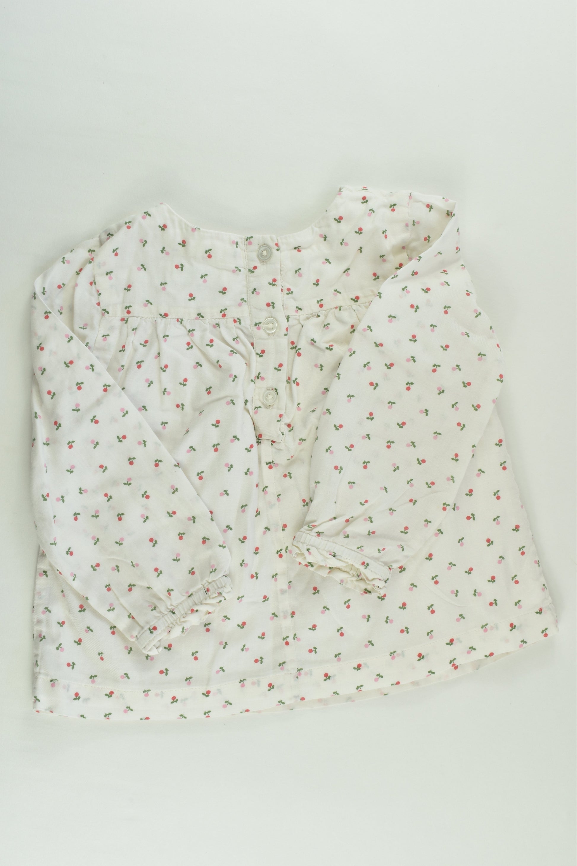 Baby Boden Size 2 (18-24 months) Lined Smocked Blouse