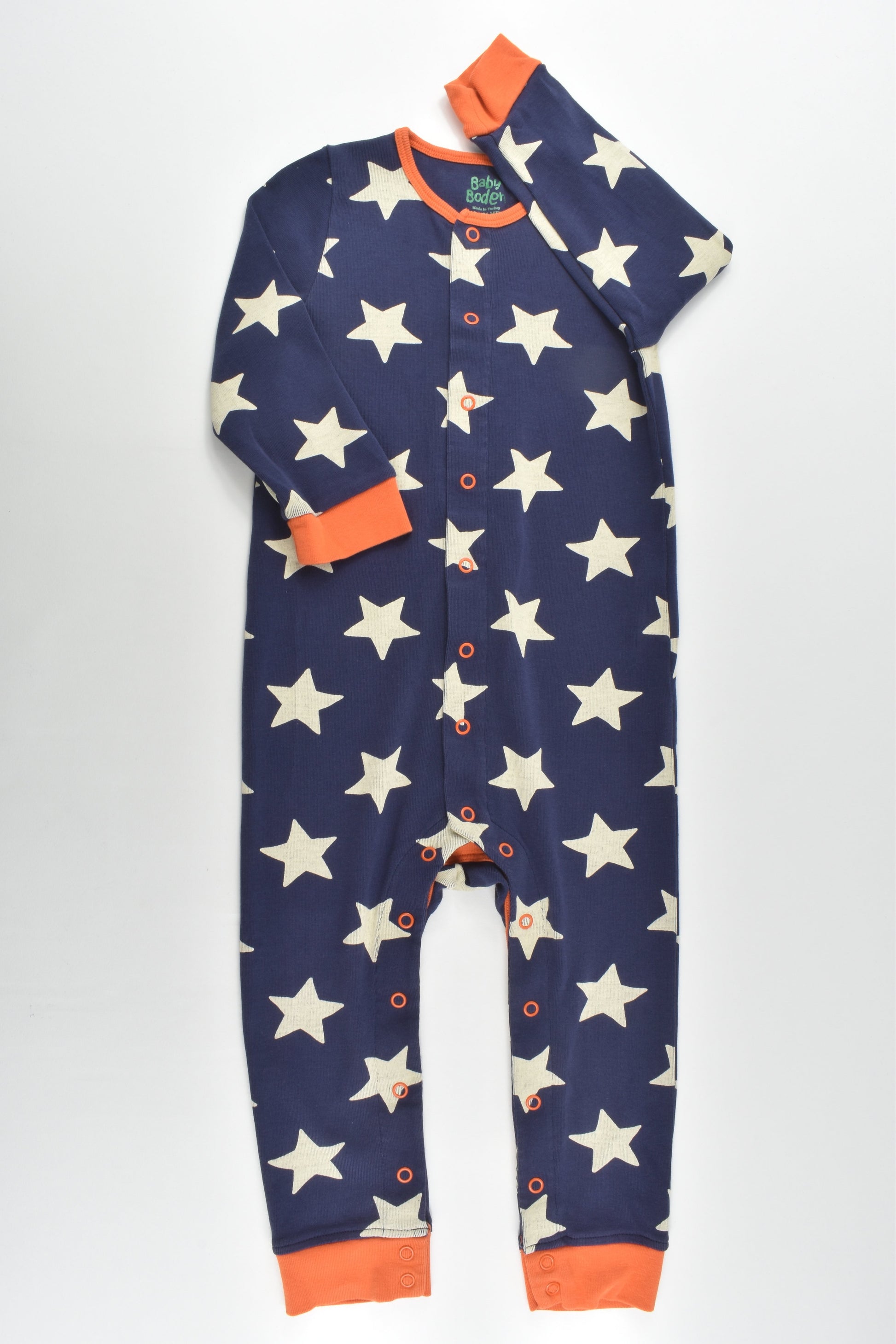 Baby Boden Size 2 (18-24 months) Stars Romper