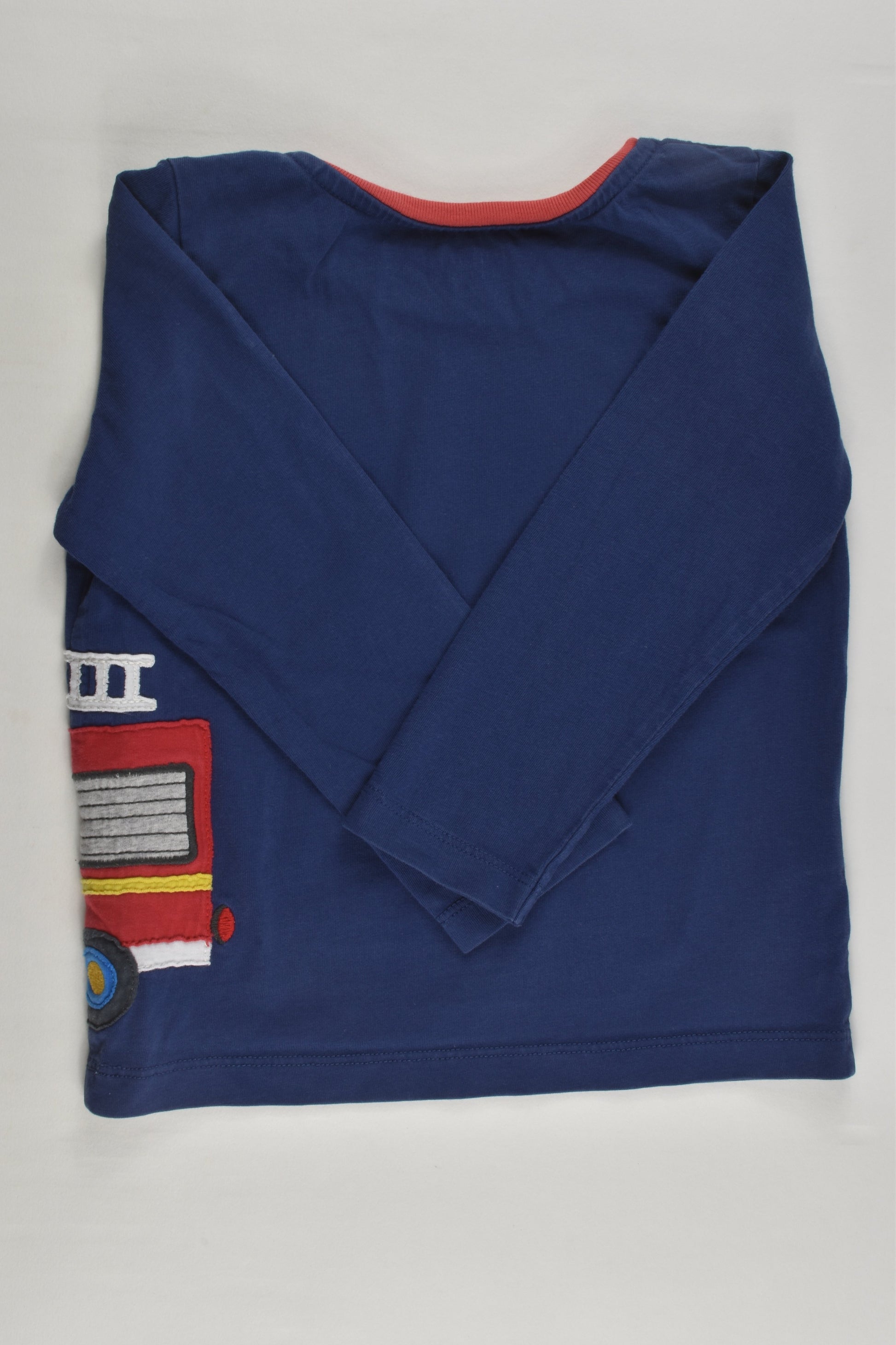 Baby Boden Size 2-3 (98 cm) Fire Engine Top
