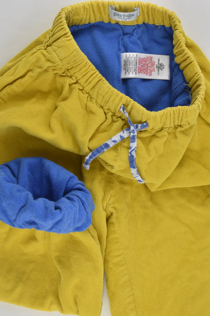 Baby Boden Size 2-3 Lined Cord Pants