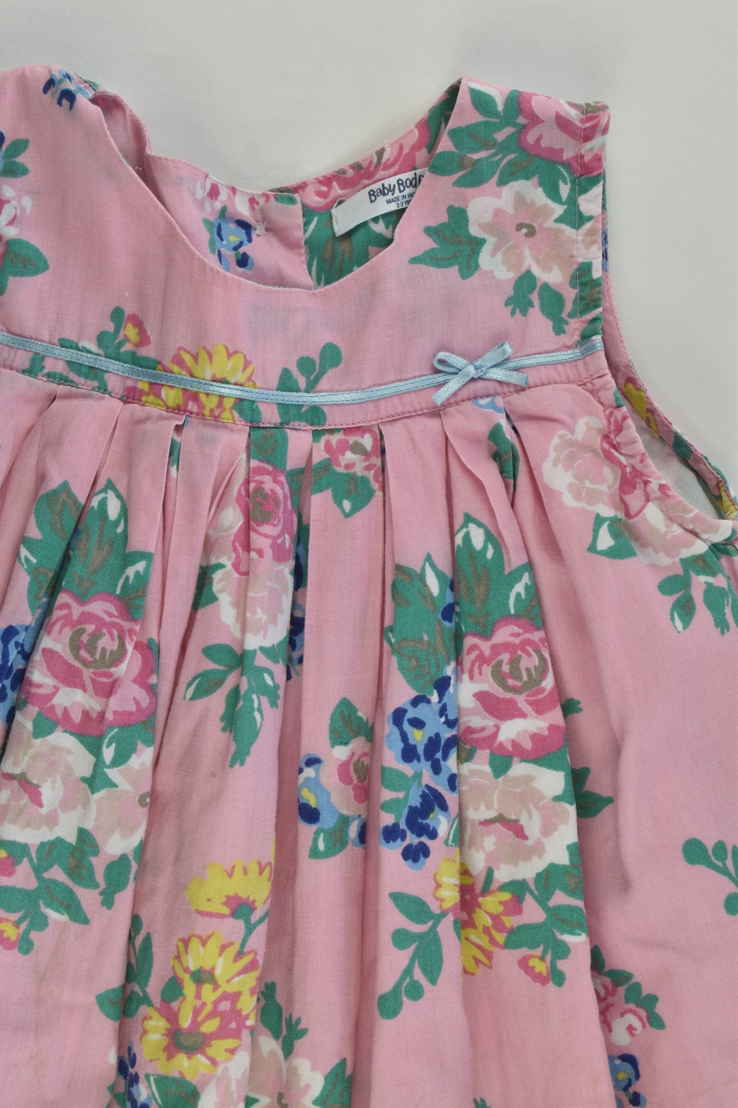 Baby Boden Size 2-3 Lined Floral Dress
