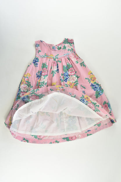 Baby Boden Size 2-3 Lined Floral Dress