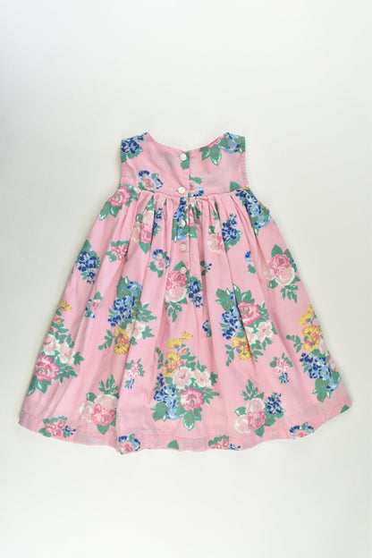 Baby Boden Size 2-3 Lined Floral Dress