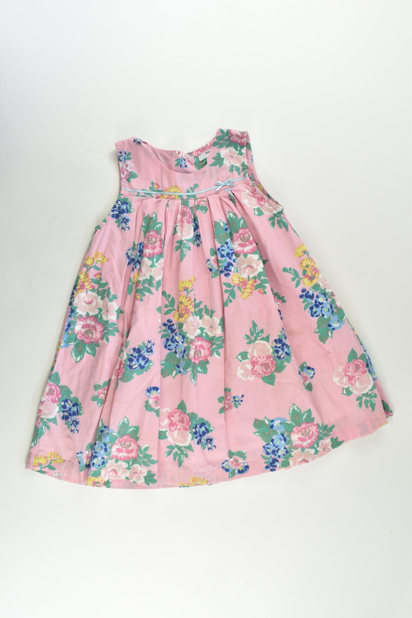Baby Boden Size 2-3 Lined Floral Dress