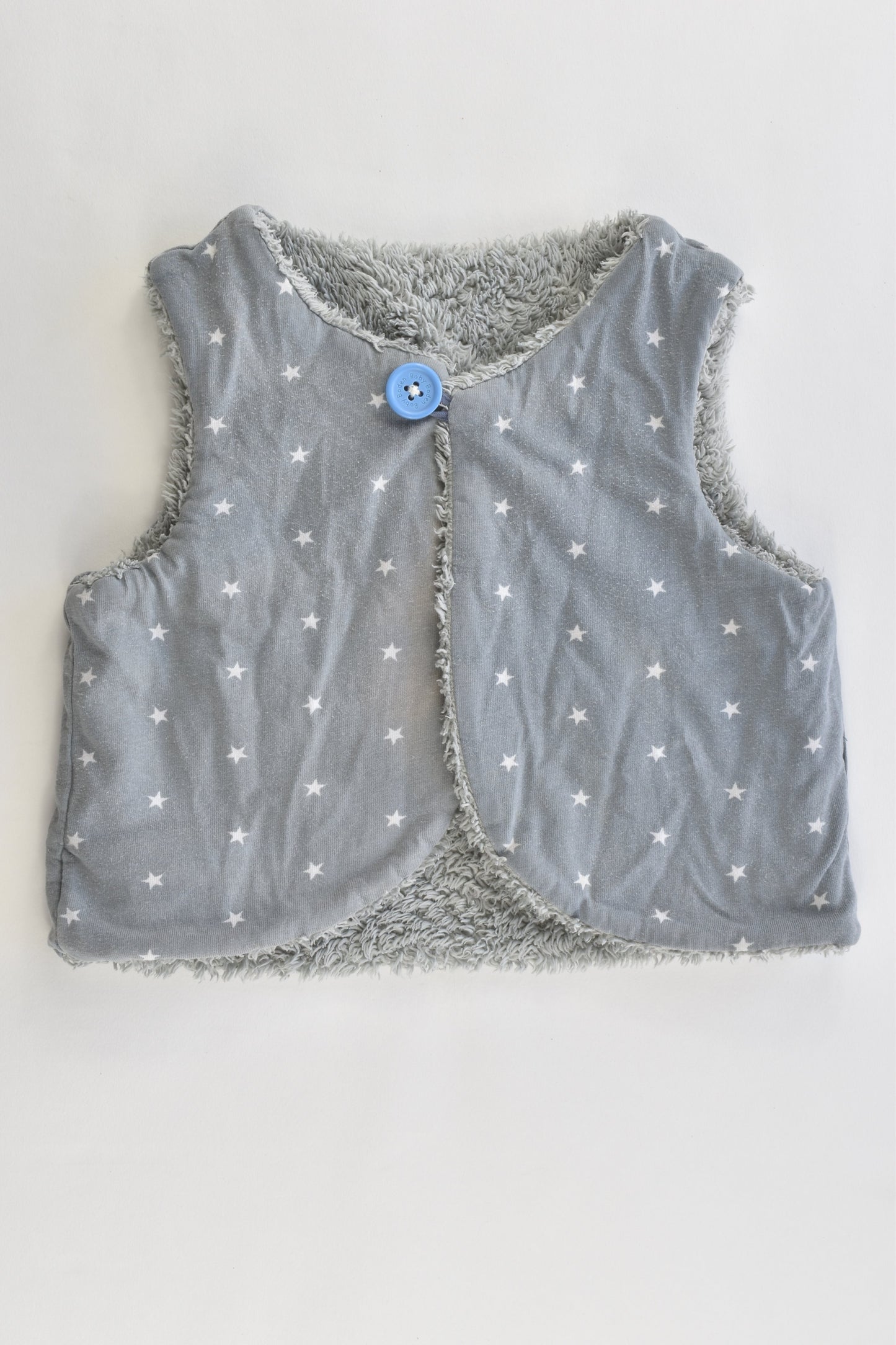 Baby Boden Size approx 0-1 Reversible vest