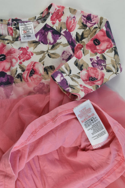 Baby Charlie & Me Size 0 (6-12 months) Floral Tulle Dress