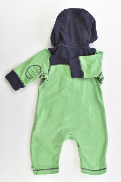 Baby Gap Size 0-3 months Hooded Playsuit