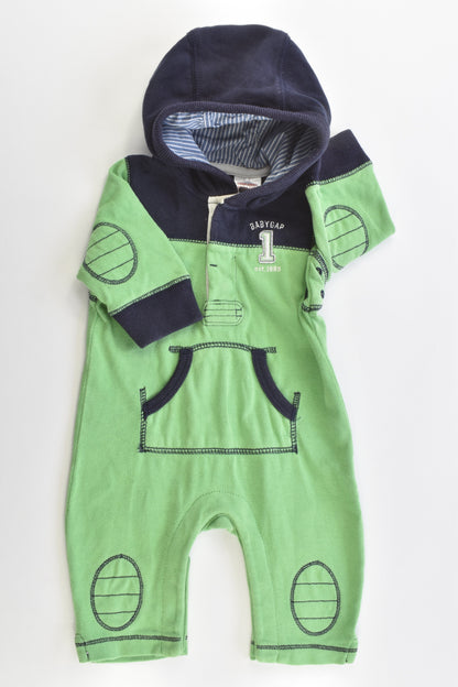 Baby Gap Size 0-3 months Hooded Playsuit
