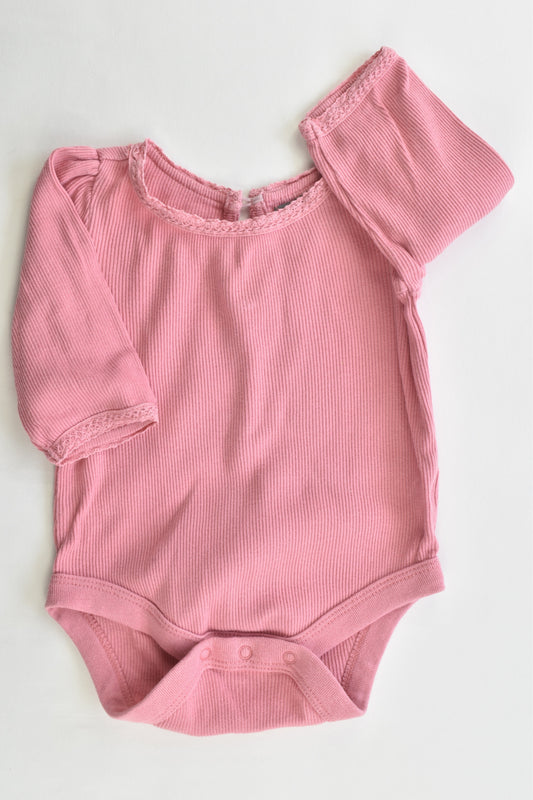 Baby Gap Size 0-3 months Ribbed Bodysuit