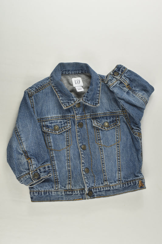 Baby Gap Size 0 (6-12 months) Lined Denim Jacket