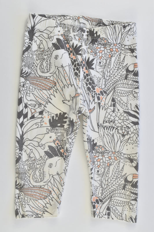 Baby Gap Size 0 Animals Leggings
