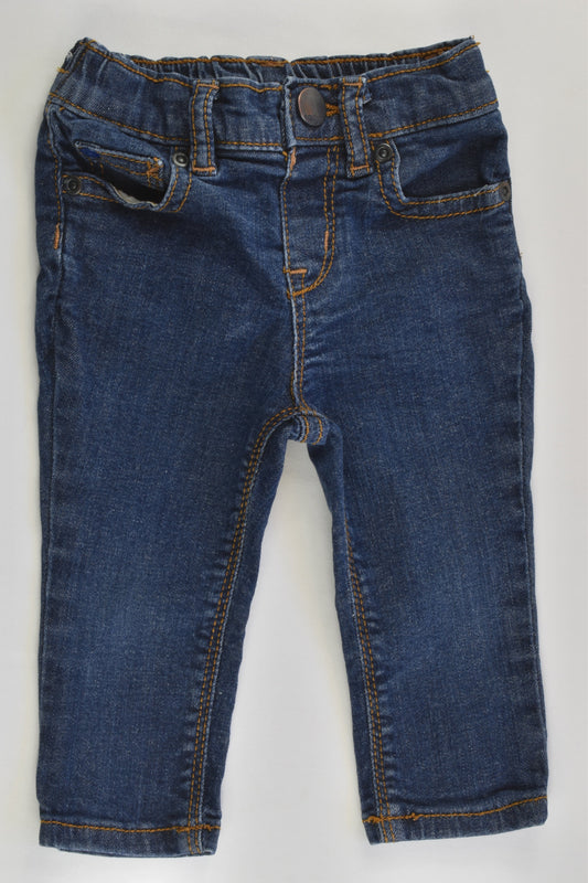 Baby Gap Size 00 Stretchy Denim Pants