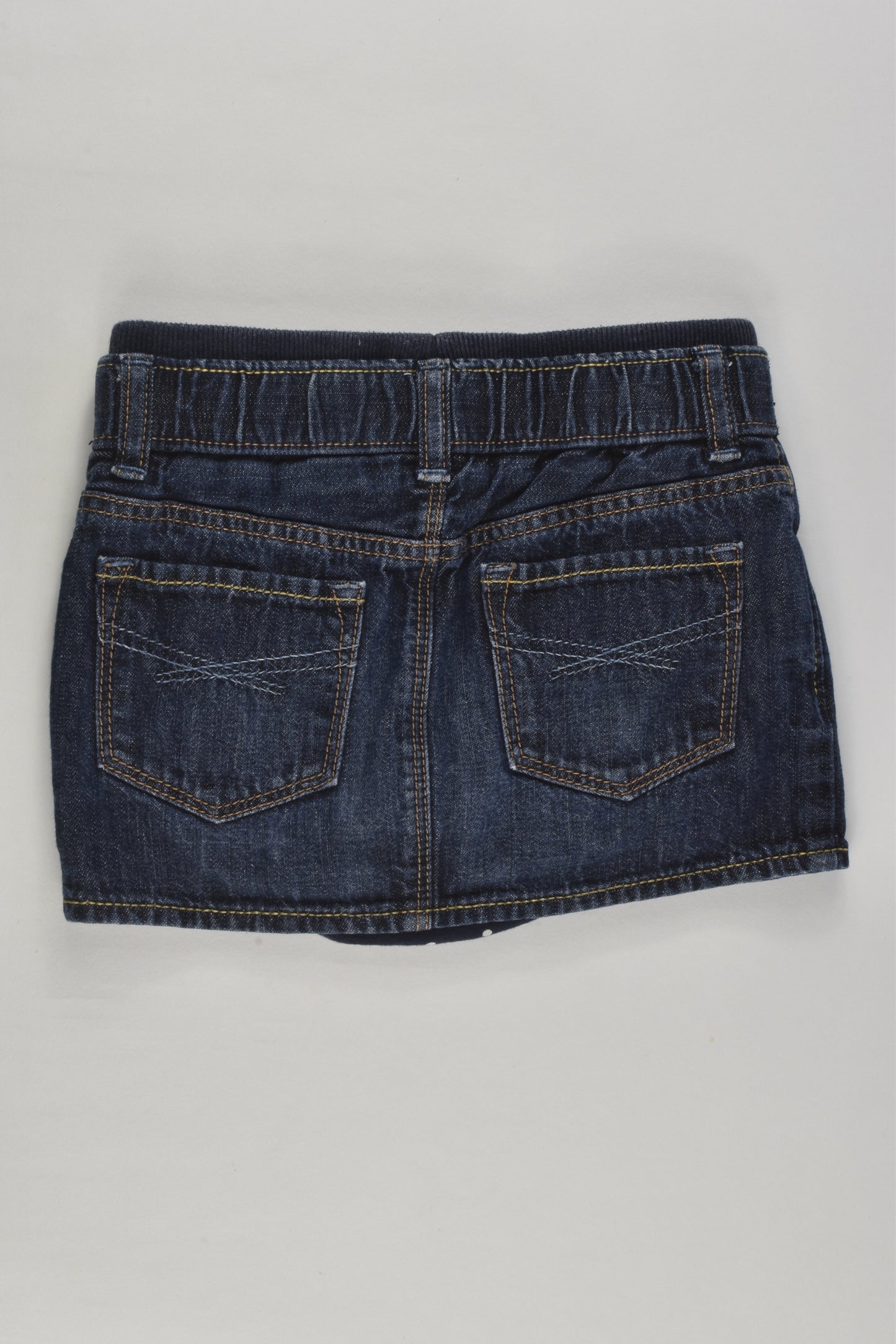 Baby Gap Size 1 (12-18 months) Denim Skirt with Nappy Cover Underneath