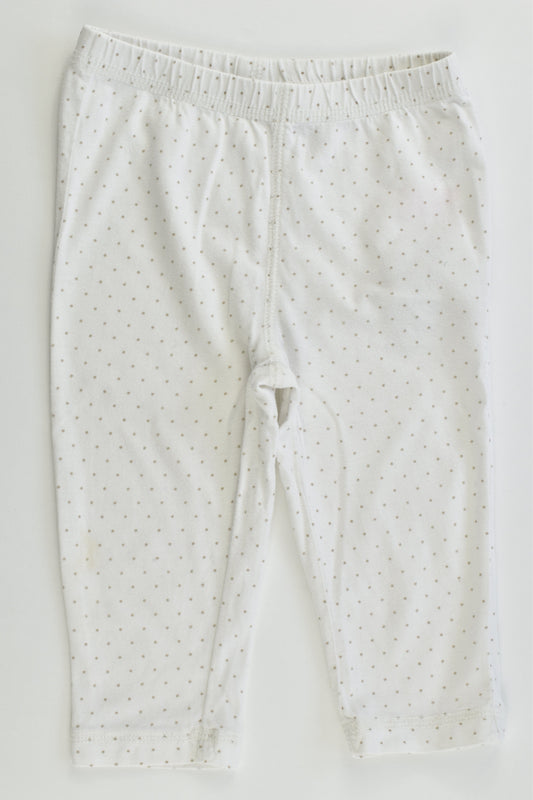 Baby Gap Size 1 (12-18 months) Dotted Leggings