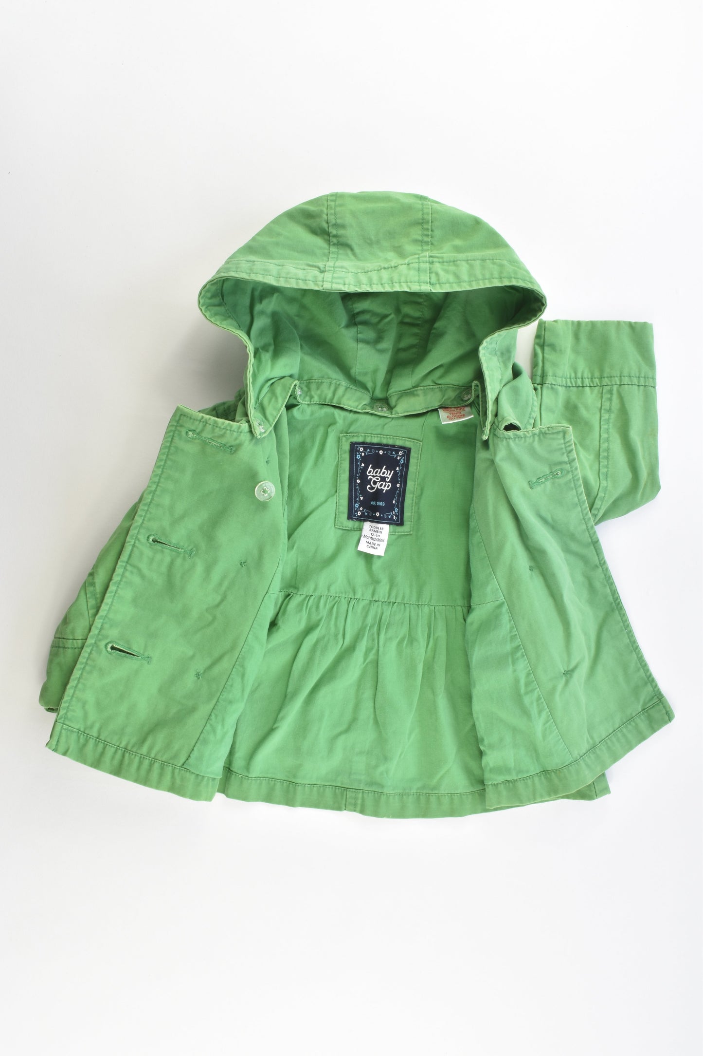 Baby Gap Size 1 (12-18 months) Hooded Jacket