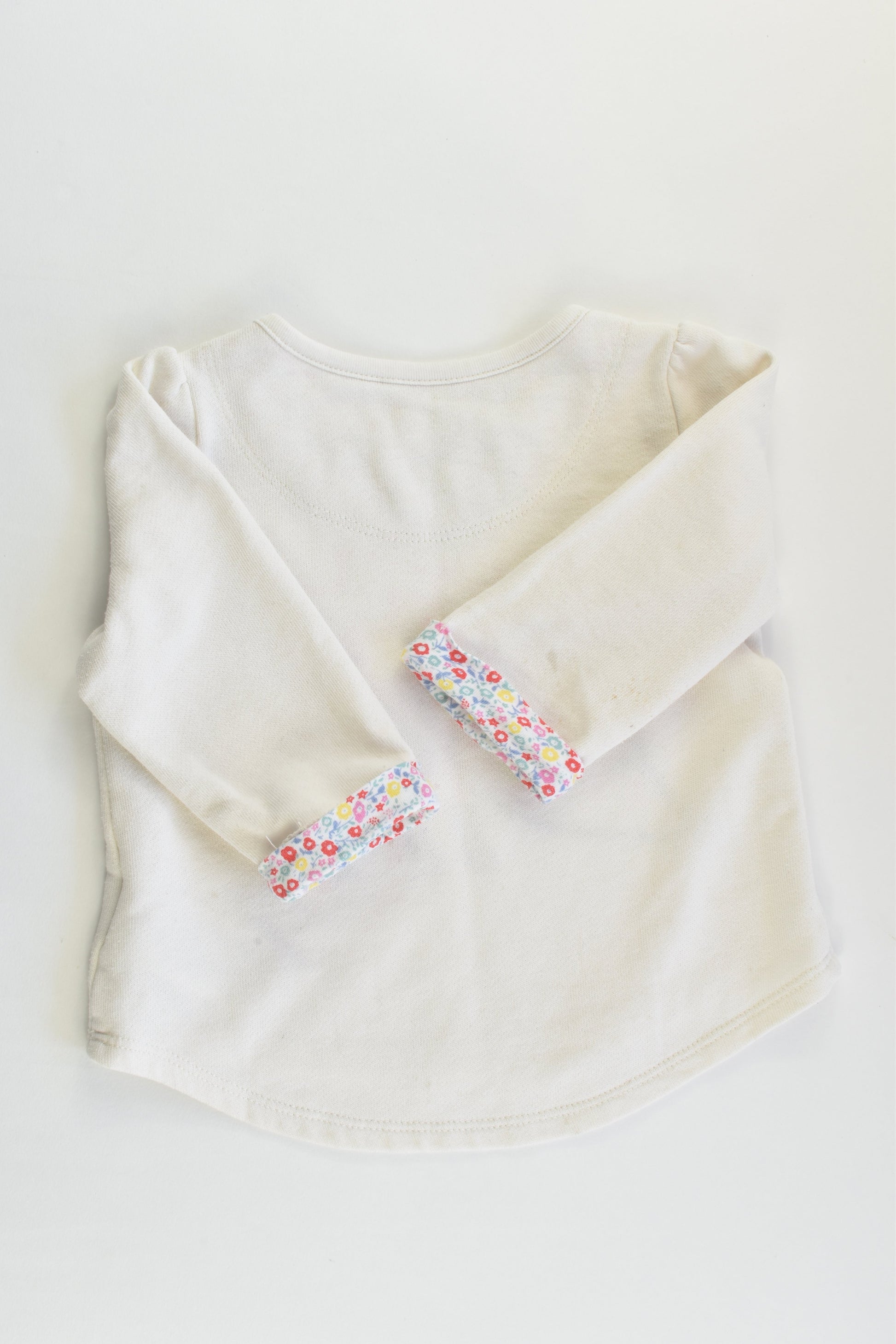 Baby Gap Size 1 (12-18 months) Liberty Print Hedgehog Sweater