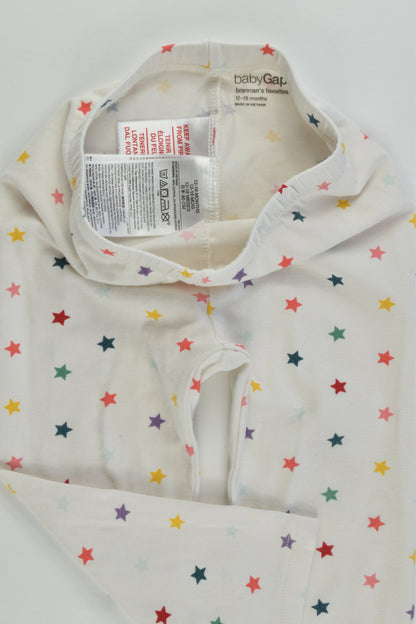 Baby Gap Size 1 (12-18 months) Stars Leggings