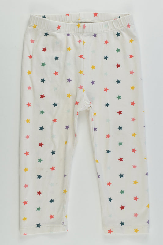 Baby Gap Size 1 (12-18 months) Stars Leggings