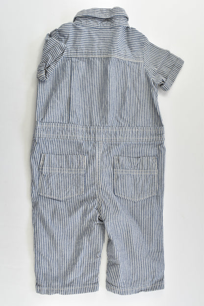 Baby Gap Size 1 (12-18 months) Striped Playsuit