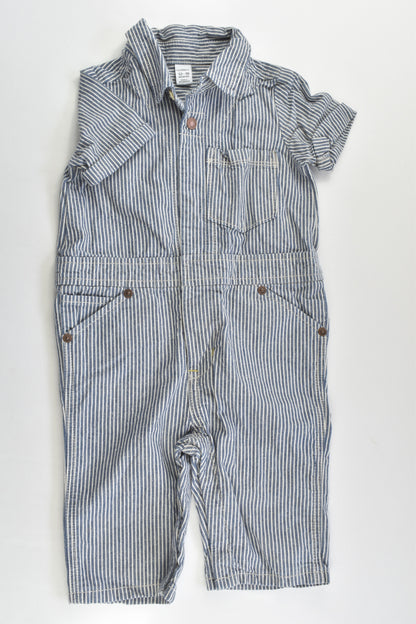 Baby Gap Size 1 (12-18 months) Striped Playsuit
