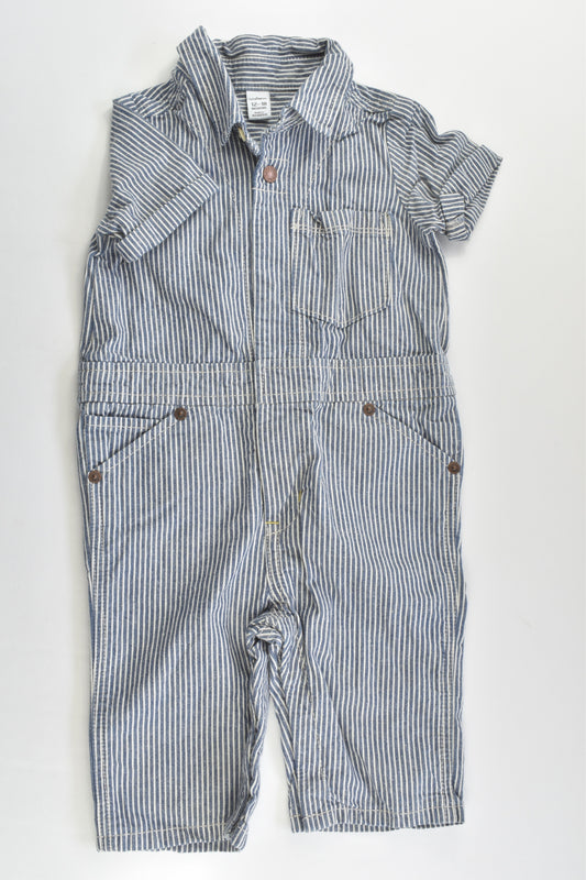 Baby Gap Size 1 (12-18 months) Striped Playsuit