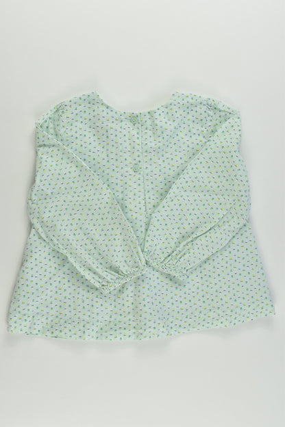 Baby Gap Size 1-2 (18-24 months, 90 cm) Lined Blouse