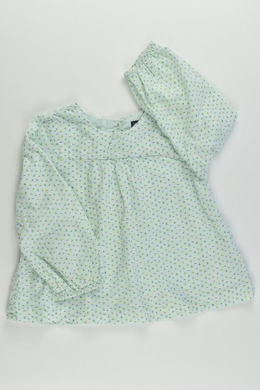 Baby Gap Size 1-2 (18-24 months, 90 cm) Lined Blouse
