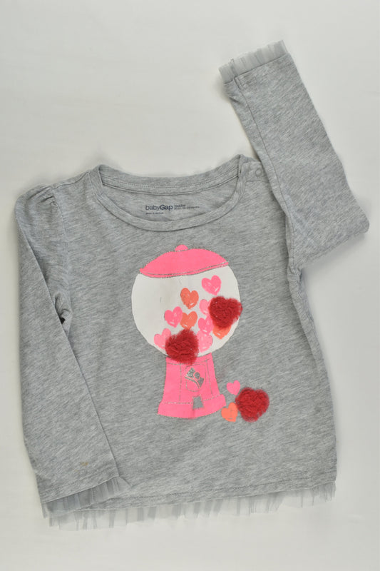Baby Gap Size 1-2 (90 cm, 18-24 months) Top