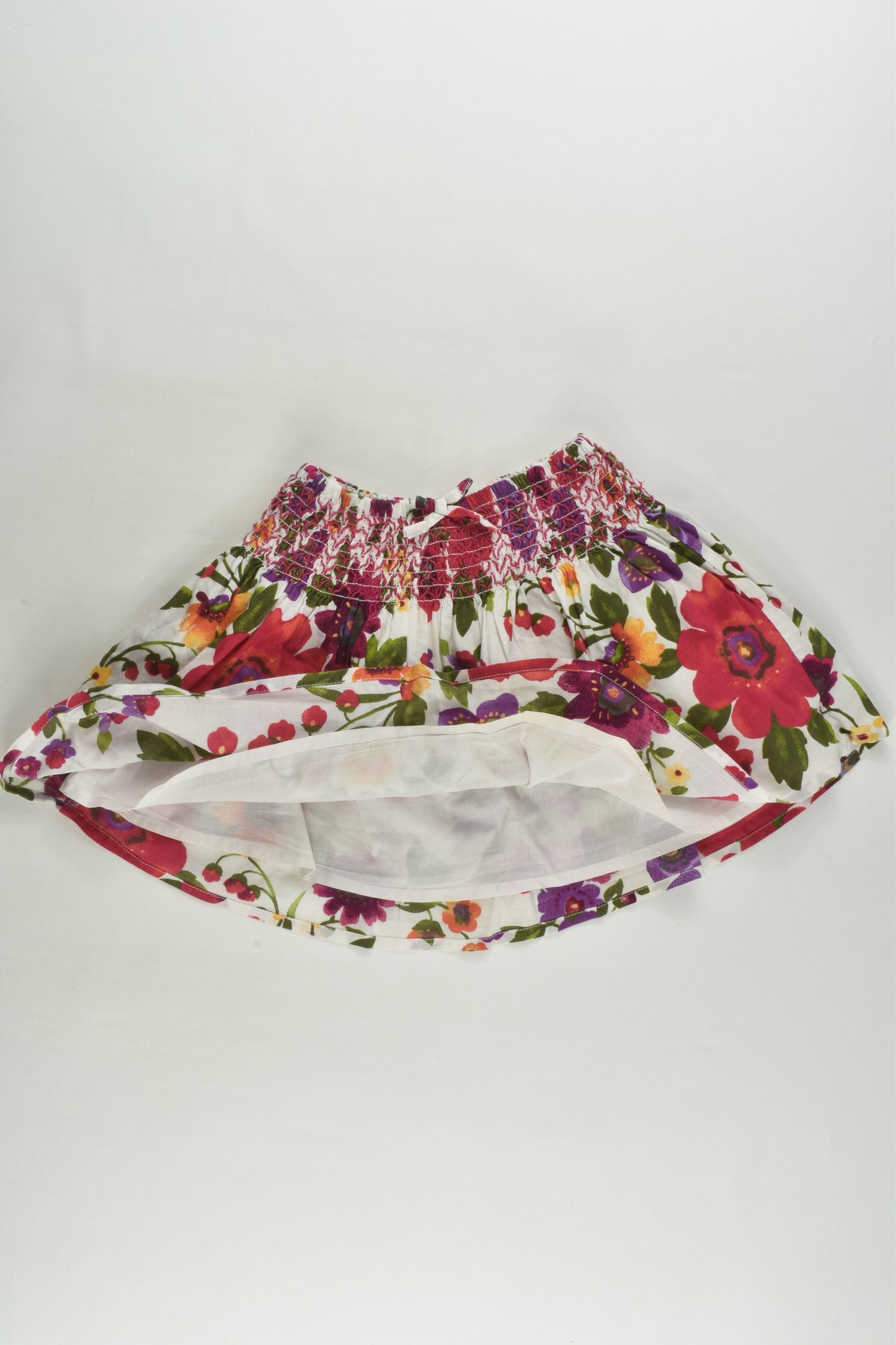 Baby Gap Size 1 Lined Floral Skirt