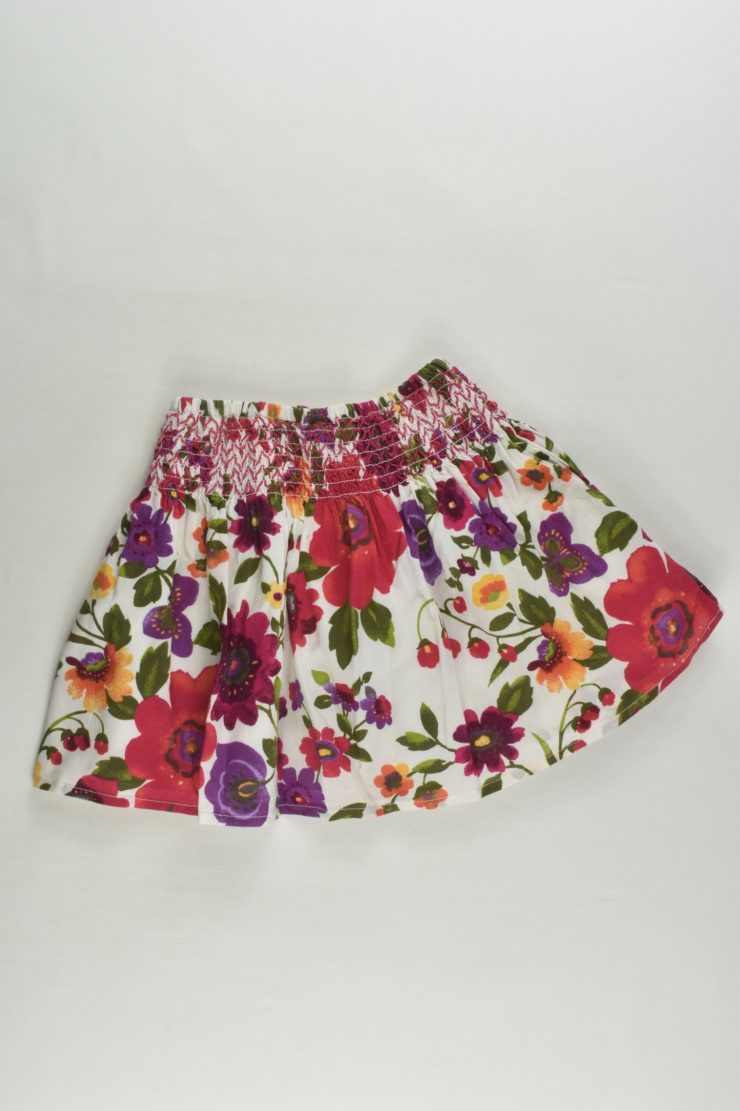 Baby Gap Size 1 Lined Floral Skirt