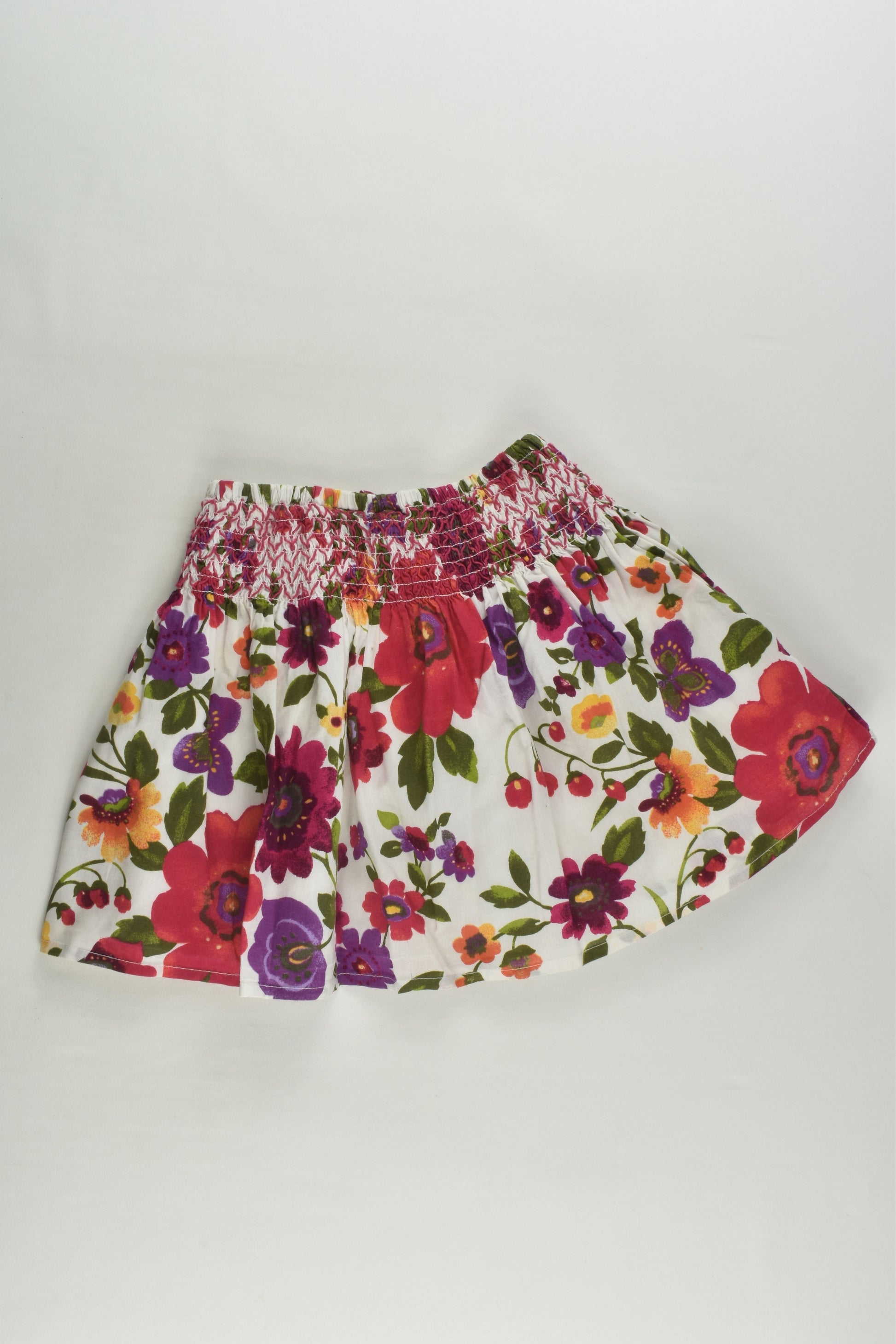 Baby Gap Size 1 Lined Floral Skirt